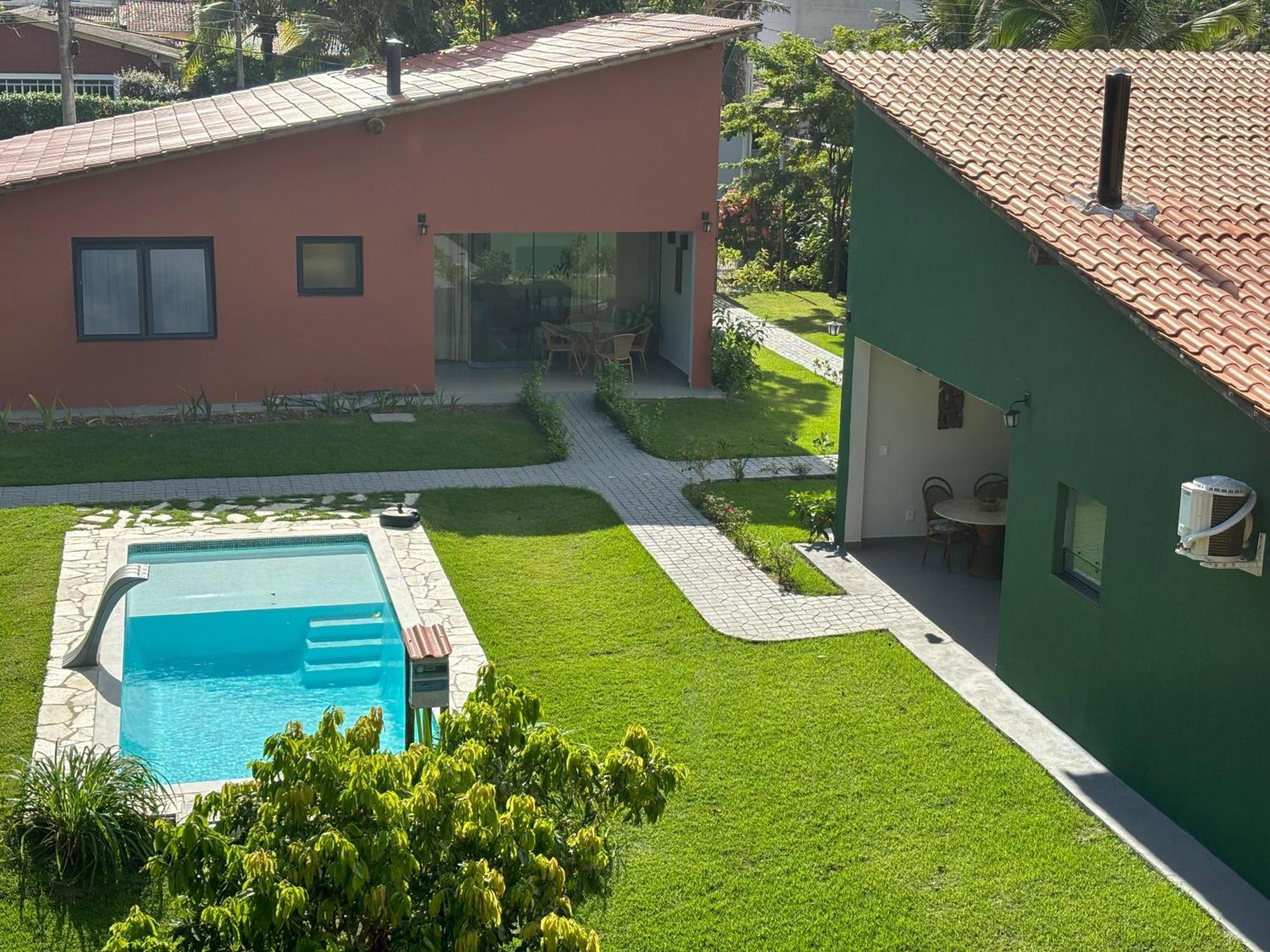 Casas Aconchegantes Com Piscina Na Encantadora Praia Das Cigarras Villa São Sebastião Exterior foto