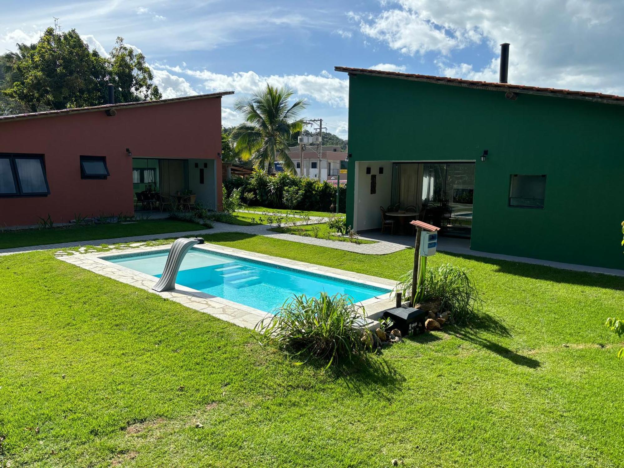 Casas Aconchegantes Com Piscina Na Encantadora Praia Das Cigarras Villa São Sebastião Exterior foto