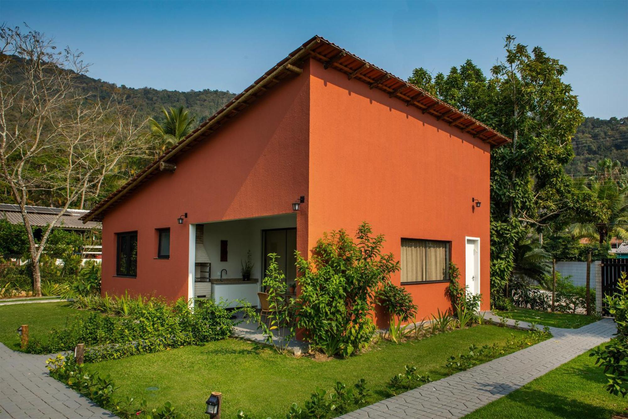 Casas Aconchegantes Com Piscina Na Encantadora Praia Das Cigarras Villa São Sebastião Exterior foto