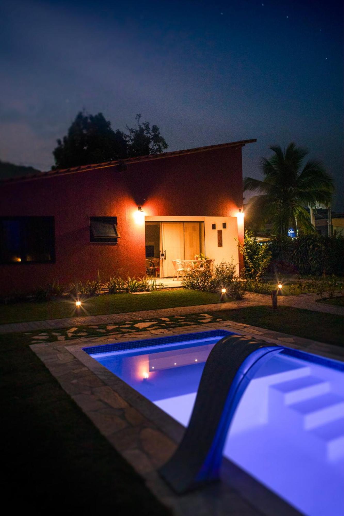 Casas Aconchegantes Com Piscina Na Encantadora Praia Das Cigarras Villa São Sebastião Exterior foto